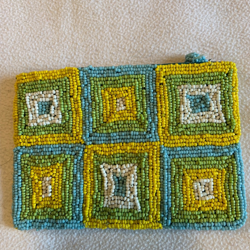 Small beaded bag - Picture 2 of 5